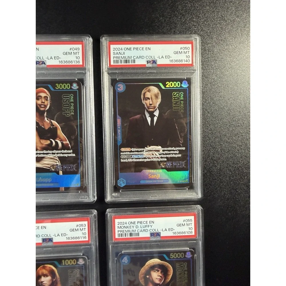 2024 One Piece Premium Card Live Action Set All Cards PSA 10 B1